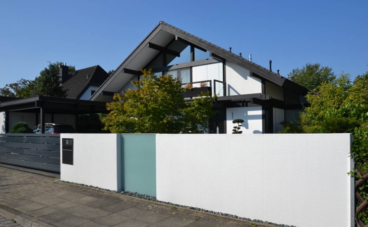 Der Garten nach erledigter Arbeit